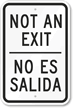 Not An Exit Sign