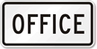 Office Parking Lot Sign