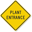 Plant Entrance Sign