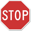 Stop 24 in. x 24 in. Reflective Aluminum STOP Sign