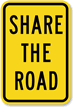 Share the Road Sign Share the Road Sign