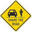 Share The Road Sign