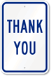 Thank You Sign