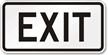 Big Exit Sign
