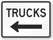 Trucks Sign