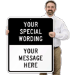 Customizable Split Sign Template