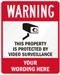 Warning, This Property is Protected Sign