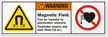 MAGNETIC FIELD Pacemaker Label