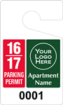 Plastic ToughTags™ for Apartment Parking Permits