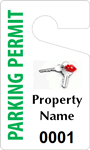 Plastic ToughTags™ for Apartment Parking Permits