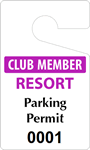 ToughTag™ for Club / Resort Parking Permits