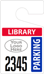 Plastic ToughTags™ for Community Parking Permits