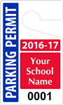 Plastic ToughTags™ for Faculty Parking Permits