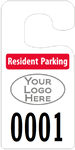 Plastic ToughTags™ Parking Permits, Jumbo
