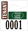 Plastic ToughTags™ Parking Permits, Mini