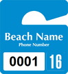 Plastic ToughTags™ Parking Permits, Mini