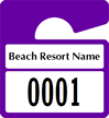 Plastic ToughTags™ Parking Permits, Mini