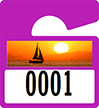 Plastic ToughTags™ Parking Permits, Mini