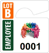 Plastic ToughTags™ Parking Permits, Mini