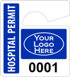 Plastic ToughTags™ Parking Permits, Mini