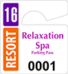 Plastic ToughTags™ Parking Permits, Mini