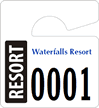 Plastic ToughTags™ Parking Permits, Mini