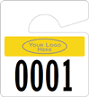 Plastic ToughTags™ Parking Permits, Mini