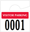 Plastic ToughTags™ Parking Permits, Mini