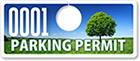 PhotoTag™ Mirror Parking Permits (non-blocking)