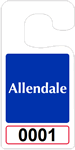 Plastic ToughTags™ Parking Permit Template