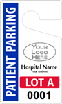 Plastic ToughTags™ for Patient Parking Permits