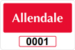 Parking Labels - Design LT1