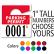 ToughTag™ Small Rearview Mirror Hang Tag