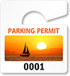 PhotoTag™ Small Rearview Mirror Hang Tag
