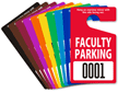 ToughTag™ Standard Sized Rearview Mirror Parking Passes