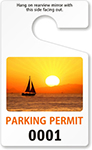 PhotoTag™ Standard Sized Rearview Mirror Hang Tag