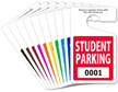 ToughTag™ Standard Sized Rearview Mirror Parking Passes