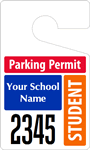Plastic ToughTags™ for Student Parking Permits