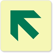 GlowSmart™ Adhesive Arrow Left Up
