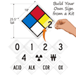 18 in. Aluminum NFPA Placard Kit