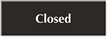 Closed Sign