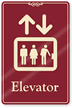 Elevator (with elevator symbol)