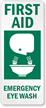 First Aid Emergency Wash (vertical)
