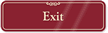 Exit Sign