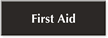 First Aid Sign