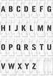 Lock-n-Spray Interlocking A-Z Floor Stencil Kit