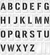 Lock-n-Spray Interlocking A-Z Floor Stencil Kit