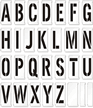 Lock-n-Spray Interlocking A-Z Floor Stencil Kit