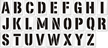Letter Stencil Set, A-Z