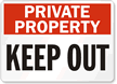 Private Property: Keep Out